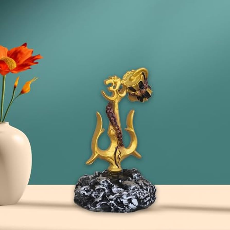 Trishul with Damru Standing